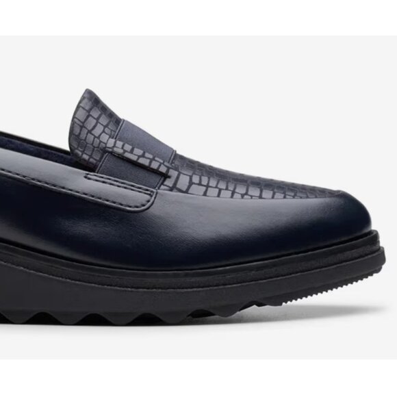 Clarks Collection Leather Loafers "Sharon Pace" - Size: 7.5 - NIB - Picture 3 of 16